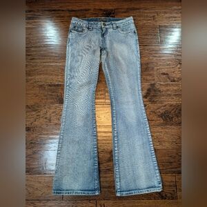 Garage Y2K Vintage Low Rise Flare Denim Jeans Size 29